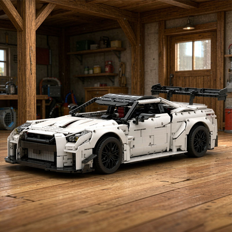 Moc Supercar Building Blocks 1/8 Scale - Blocchi da Costruzione per Auto Sportiva