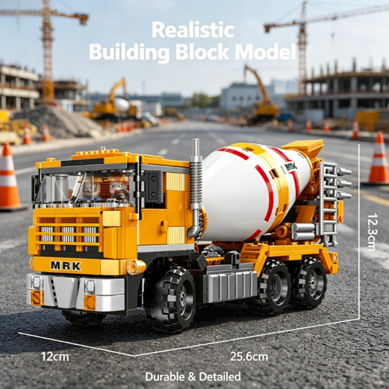 Technical Crane Truck Excavator Blocks - Blocchi da costruzione tecnici per macchinari