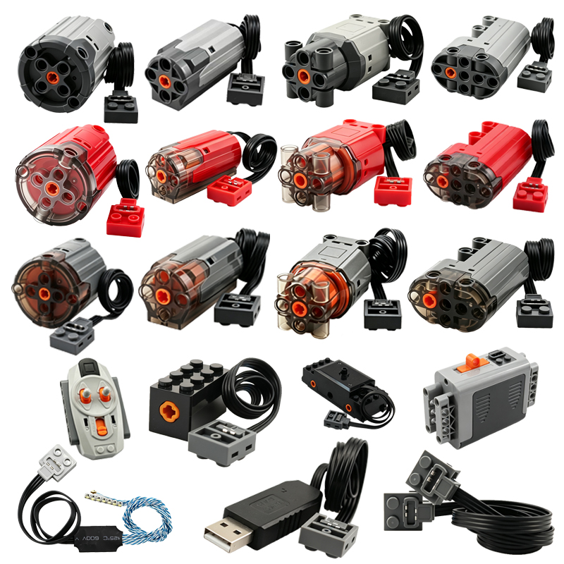 Power Functions Motor Battery Box Remote - Kit di aggiornamento per mattoncini MOC