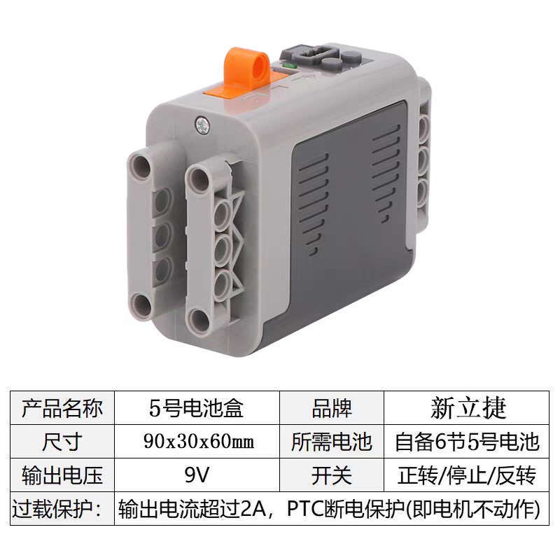 Power Functions Motor Battery Box Remote - Set di componenti high-tech per motore