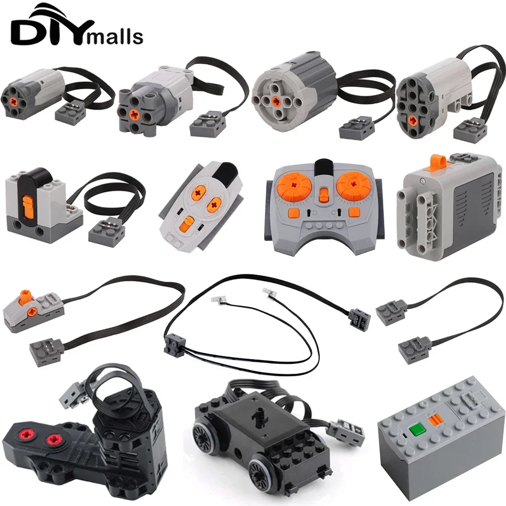 Power Functions Motor Battery Box Remote - Parti Tecniche MOC, Funzioni di Alimentazione,