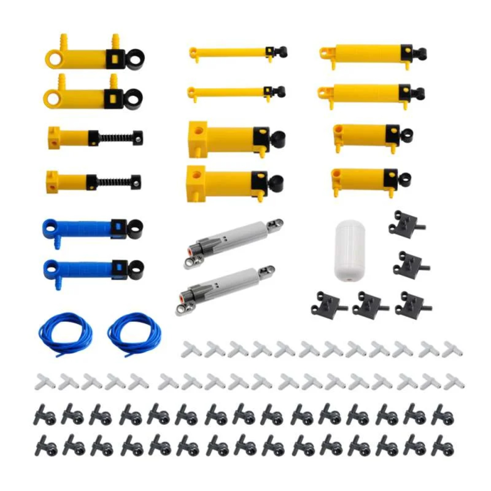Pneumatic Cylinder Pump Technic Parts - Kit di parti pneumatiche MOC con