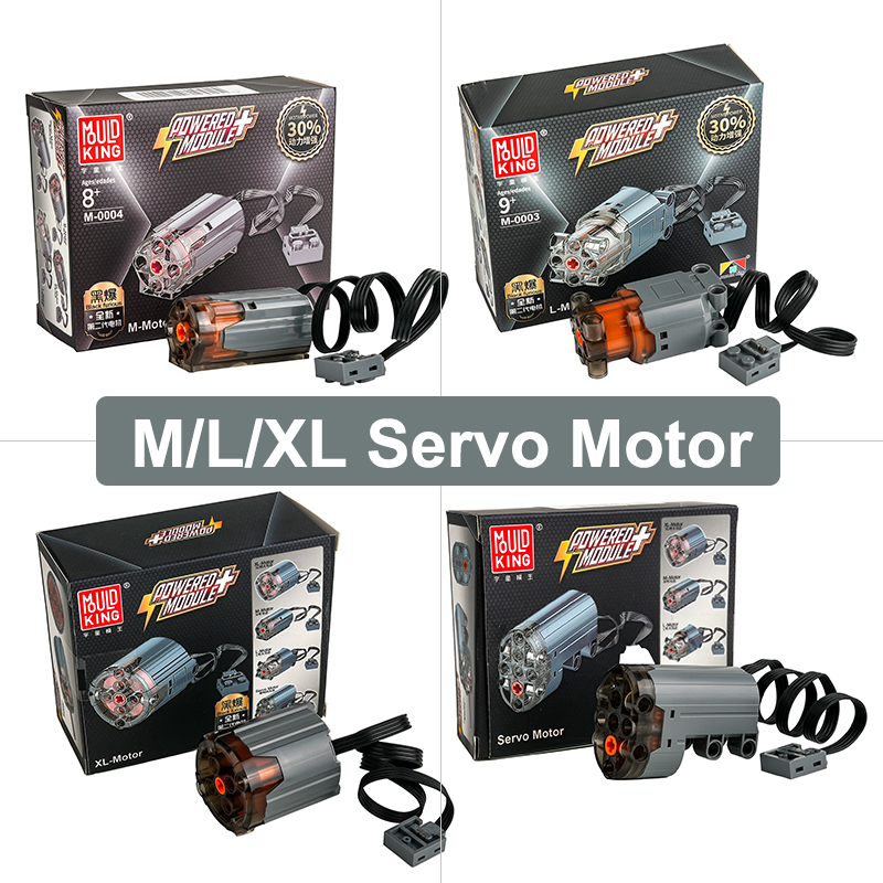 Power Functions Motor Battery Box Remote - Blocchi Tecnici per Servomotore M L