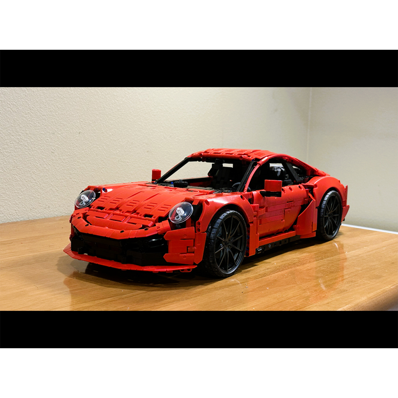 Moc Supercar Building Blocks 1/8 Scale - Auto Sportiva Super in Scala 1:8,