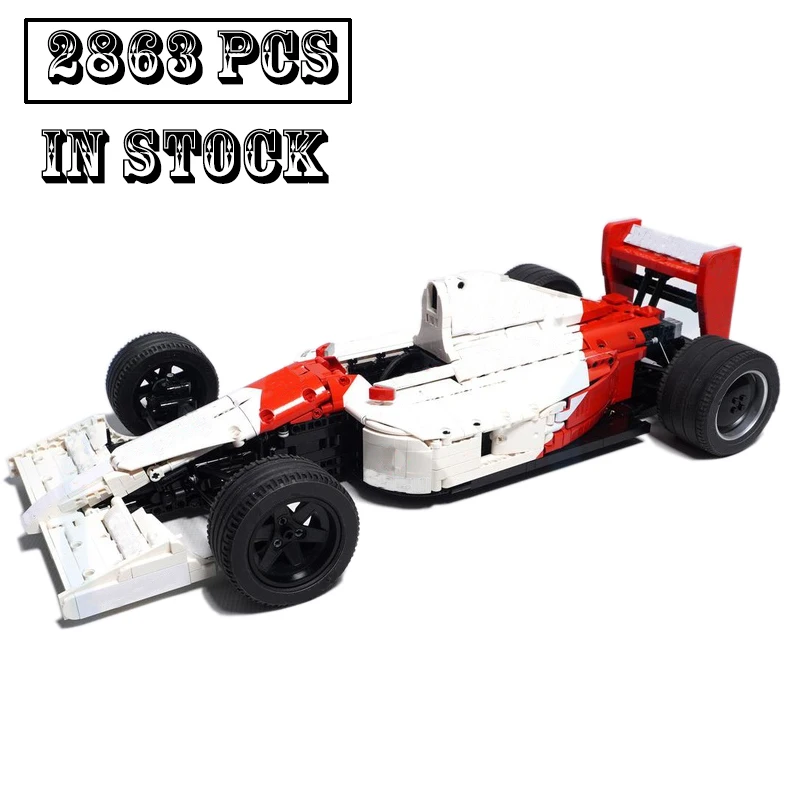 Moc Supercar Building Blocks 1/8 Scale - Nuovo Kit di Costruzione Tecnico MOC-180921