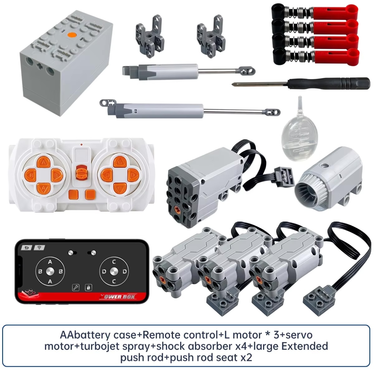 Kit Motore Power Functions per - Power Functions Motor Battery Box Remote recensione e prezzo