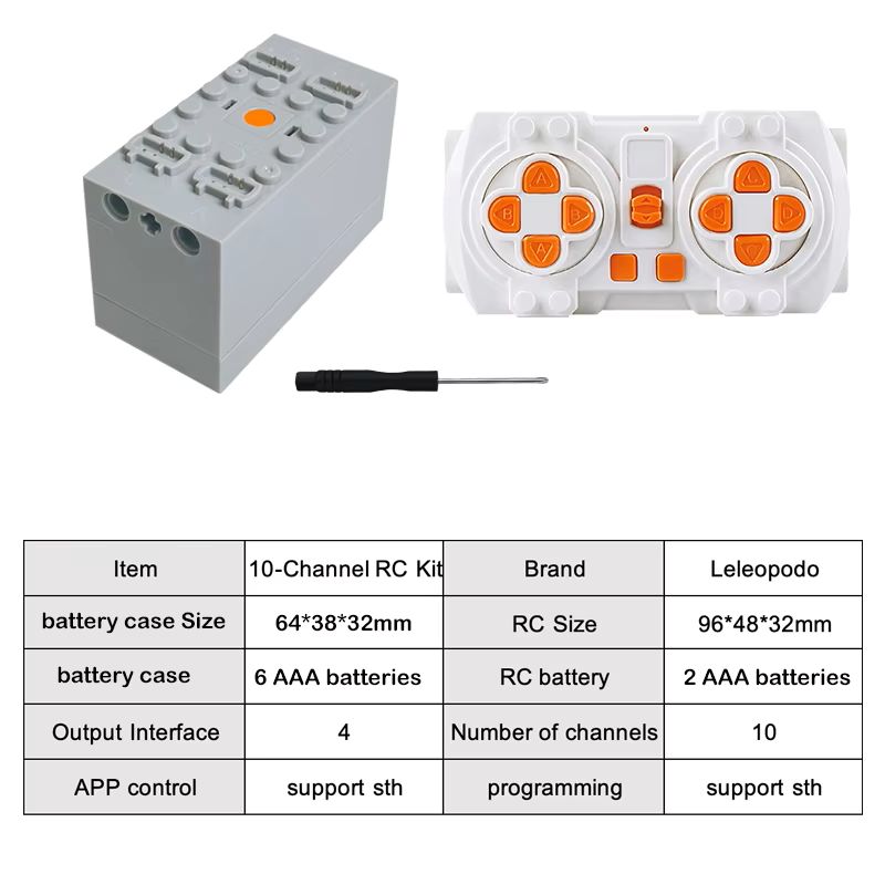 Kit Motore Power Functions per - Power Functions Motor Battery Box Remote recensione e prezzo