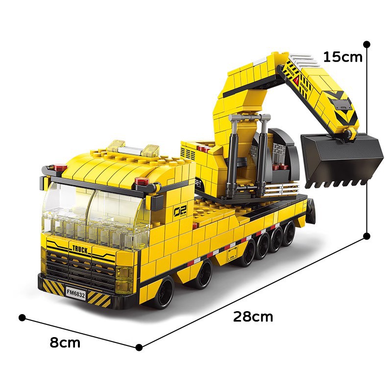 6in1 NUOVE macchine da scavo I - Technical Crane Truck Excavator Blocks recensione e prezzo