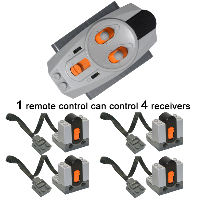 Motore tecnico, Funzioni di al - Power Functions Motor Battery Box Remote recensione e prezzo