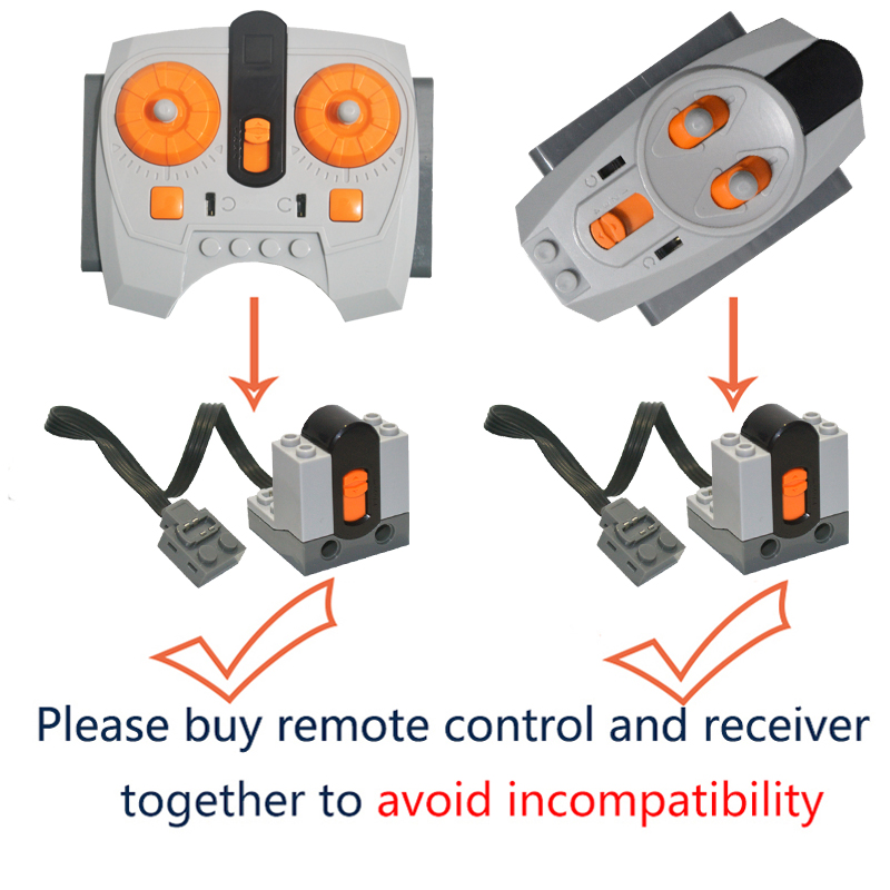Motore tecnico, Funzioni di al - Power Functions Motor Battery Box Remote recensione e prezzo