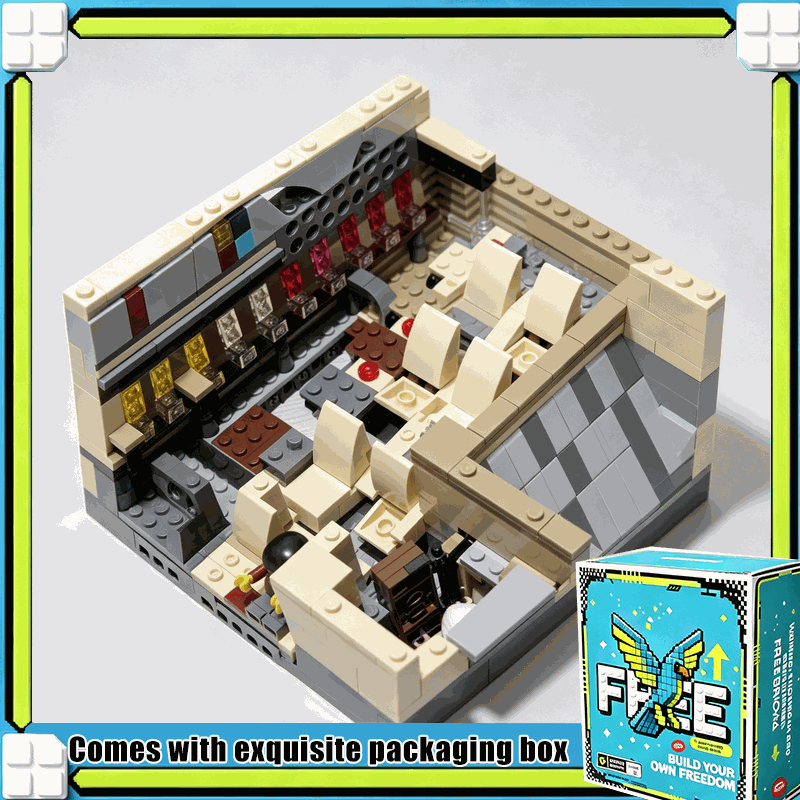 4598PCS MOC Modello di Città c - Moc Modular Building Street View Bricks recensione e prezzo
