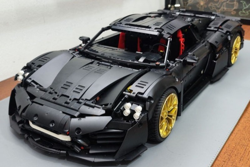 Modello Technic di Supercar MO - Moc Supercar Building Blocks 1/8 Scale recensione e prezzo