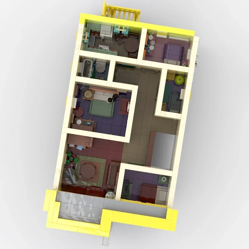 Modello animato di edificio in - Moc Modular Building Street View Bricks recensione e prezzo