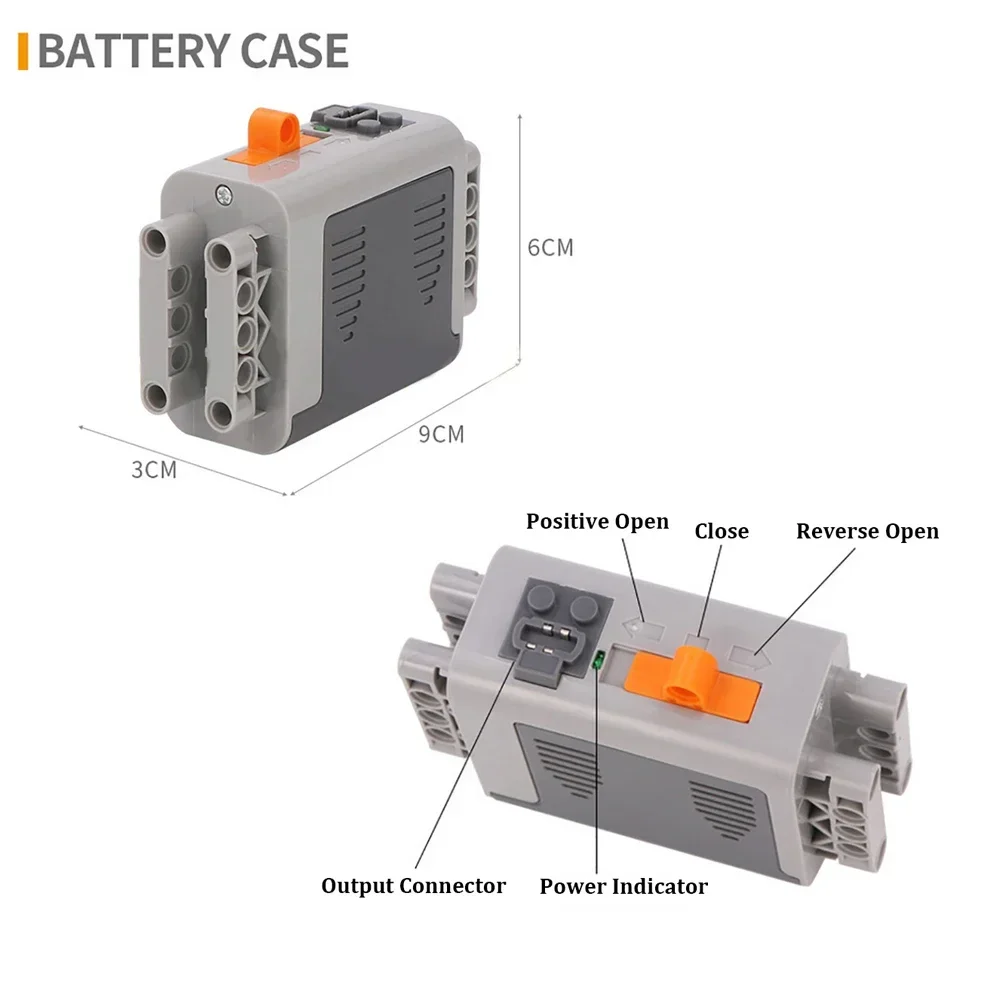 Funzioni di alimentazione Gioc - Power Functions Motor Battery Box Remote recensione e prezzo