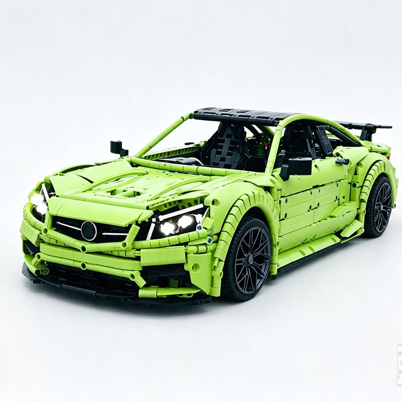NUOVO MOC-60193 C63AMG Spyder  - Moc Supercar Building Blocks 1/8 Scale recensione e prezzo
