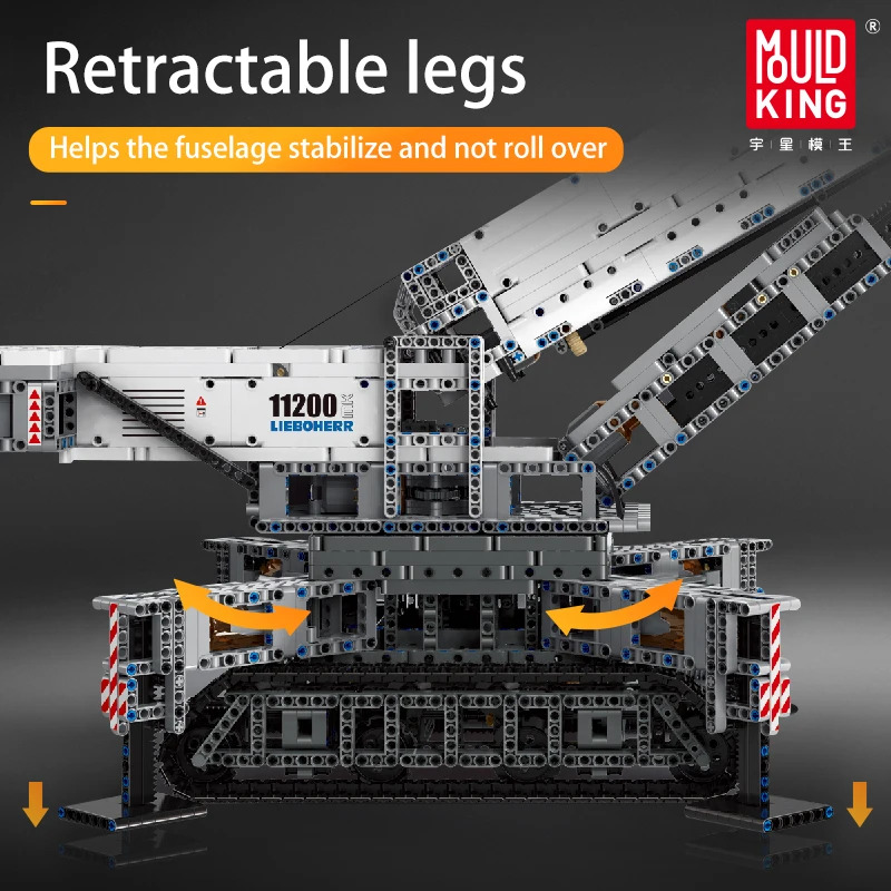 MOLD KING 17002 Kit di blocchi - Technical Crane Truck Excavator Blocks recensione e prezzo