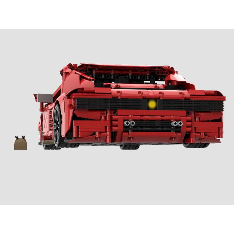 MOC-97213 Blocchi da Costruzio - Moc Supercar Building Blocks 1/8 Scale recensione e prezzo