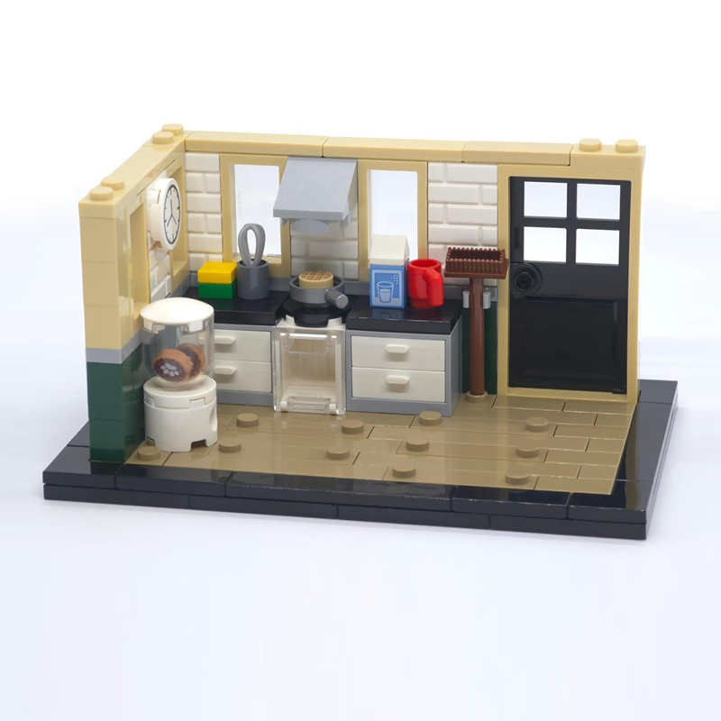 Modello di Città in Miniatura, - Moc Modular Building Street View Bricks recensione e prezzo