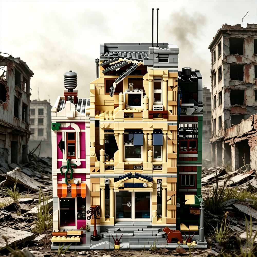 Creativo Kit di Costruzione Mo - Moc Modular Building Street View Bricks recensione e prezzo