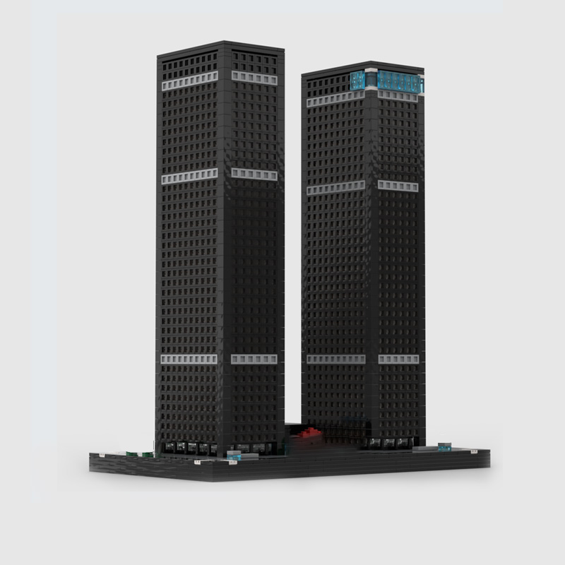 City Street View Modello MOC M - Moc Modular Building Street View Bricks recensione e prezzo