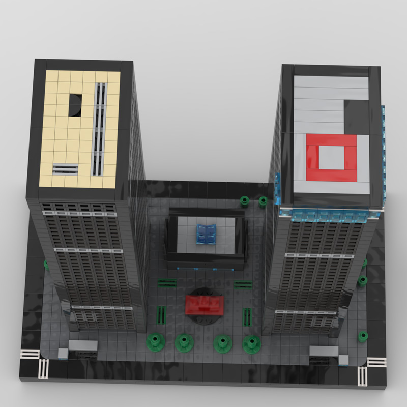 City Street View Modello MOC M - Moc Modular Building Street View Bricks recensione e prezzo