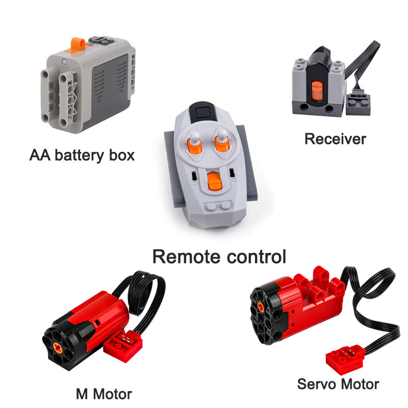 Set di Blocchi Tecnologici MOC - Power Functions Motor Battery Box Remote recensione e prezzo