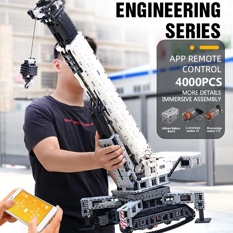 MOULD KING 17002 Kit di Costru - Technical Crane Truck Excavator Blocks recensione e prezzo