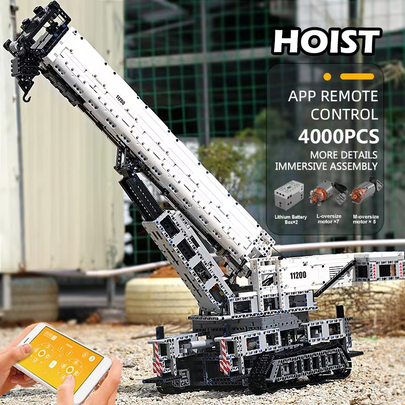 MOULD KING 17002 Kit di Costru - Technical Crane Truck Excavator Blocks recensione e prezzo