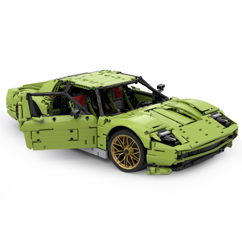 Modello da collezione MOC in s - Moc Supercar Building Blocks 1/8 Scale recensione e prezzo