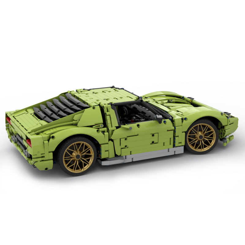 Modello da collezione MOC in s - Moc Supercar Building Blocks 1/8 Scale recensione e prezzo