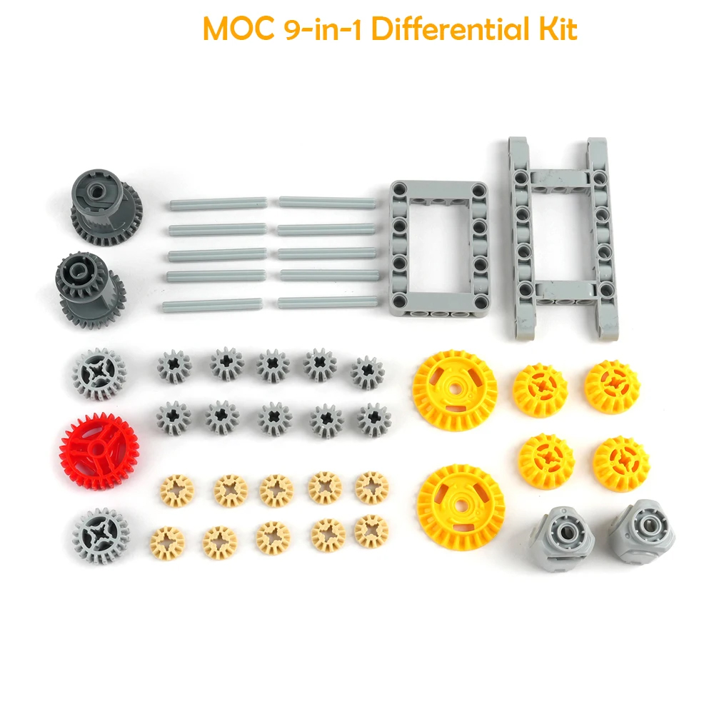 45PCS MOC Versatile Set di Ing - Technic Differential Gear Axle Frame recensione e prezzo