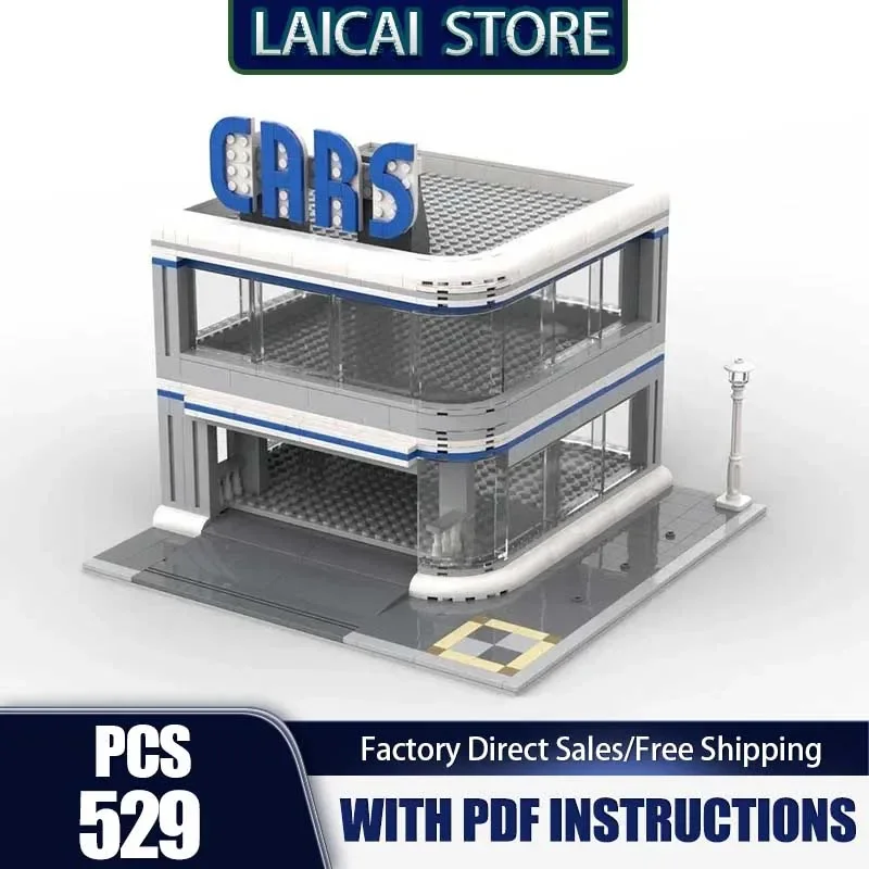 Modellino di Parcheggio Veloce - Moc Modular Building Street View Bricks recensione e prezzo