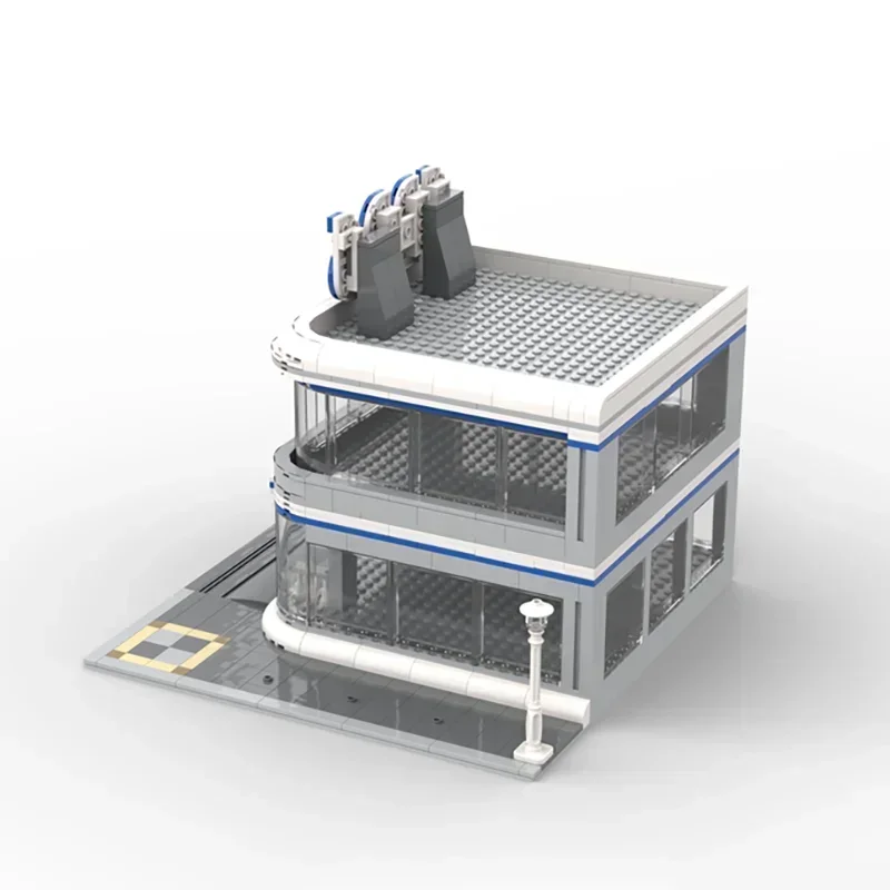 Modellino di Parcheggio Veloce - Moc Modular Building Street View Bricks recensione e prezzo