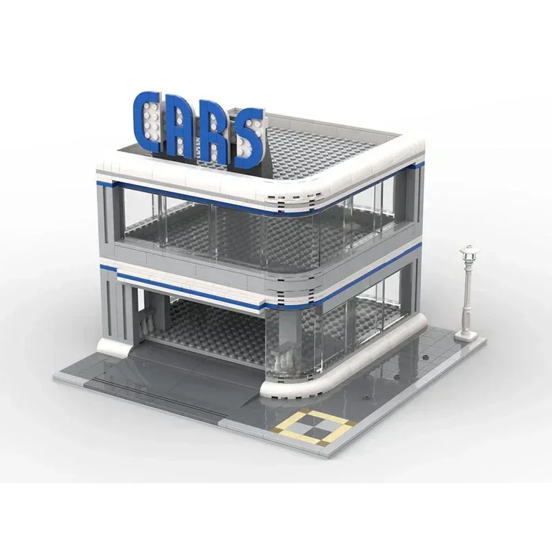Modellino di Parcheggio Veloce - Moc Modular Building Street View Bricks recensione e prezzo