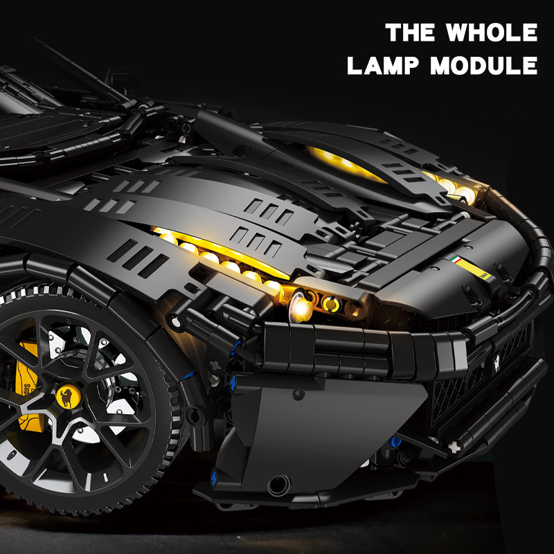 Modellino Tecnico di Auto Spor - Moc Supercar Building Blocks 1/8 Scale recensione e prezzo
