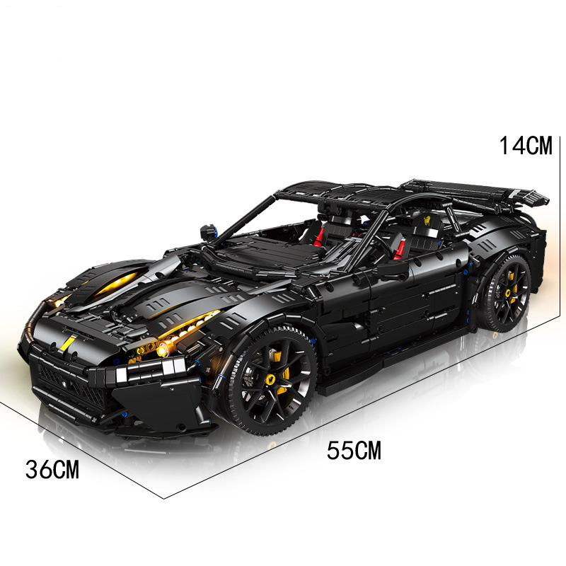 Modellino Tecnico di Auto Spor - Moc Supercar Building Blocks 1/8 Scale recensione e prezzo