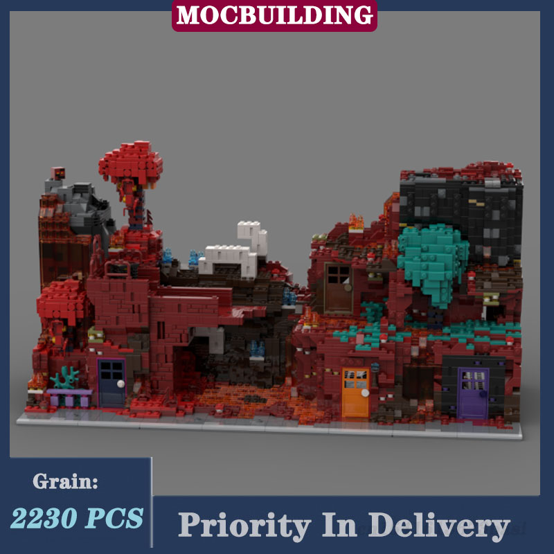 MOC City Edificio modulare Lav - Moc Modular Building Street View Bricks recensione e prezzo
