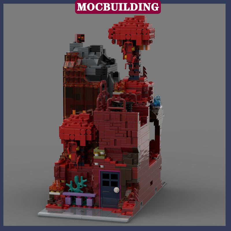 MOC City Edificio modulare Lav - Moc Modular Building Street View Bricks recensione e prezzo