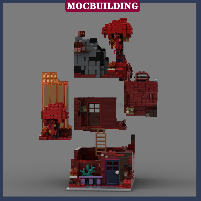 MOC City Edificio modulare Lav - Moc Modular Building Street View Bricks recensione e prezzo