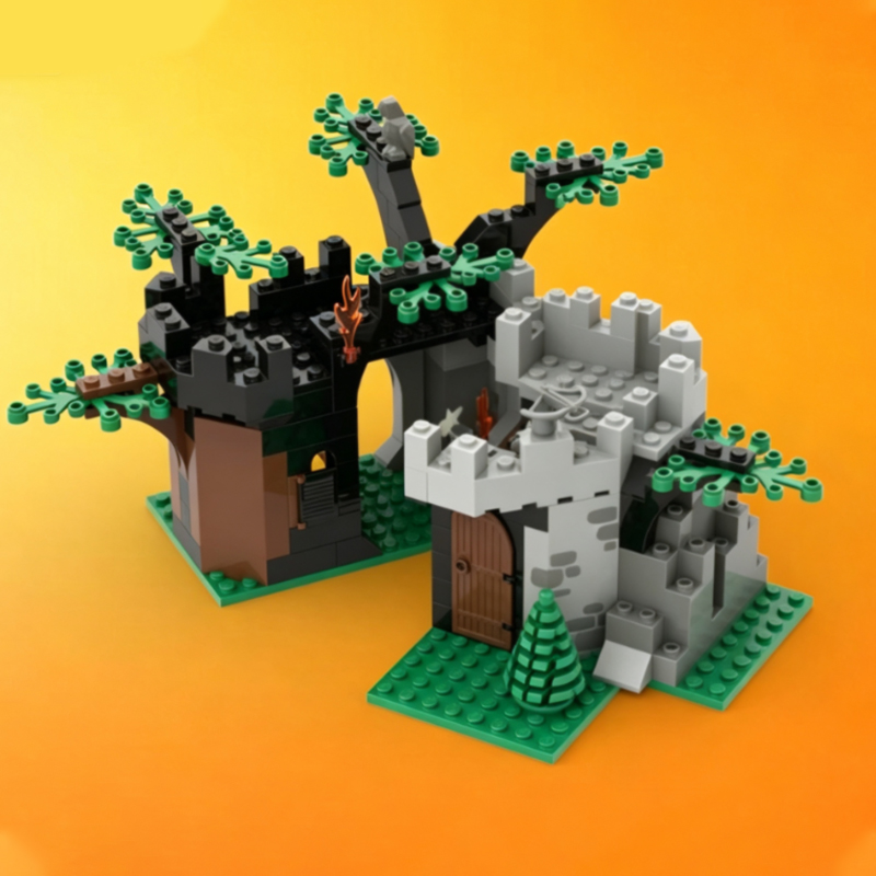 City Street View Modello MOC M - Moc Modular Building Street View Bricks recensione e prezzo