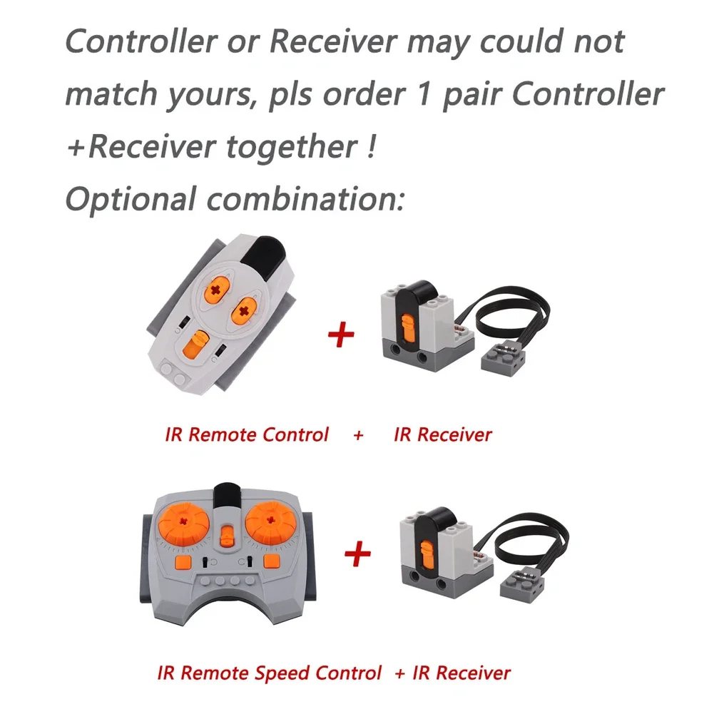 Parti MOC Power Functions, Ser - Power Functions Motor Battery Box Remote recensione e prezzo