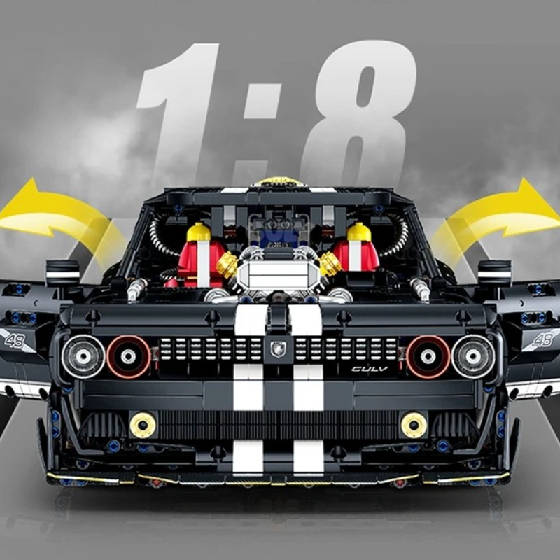 GULY MOC Tech Creative Modello - Moc Supercar Building Blocks 1/8 Scale recensione e prezzo