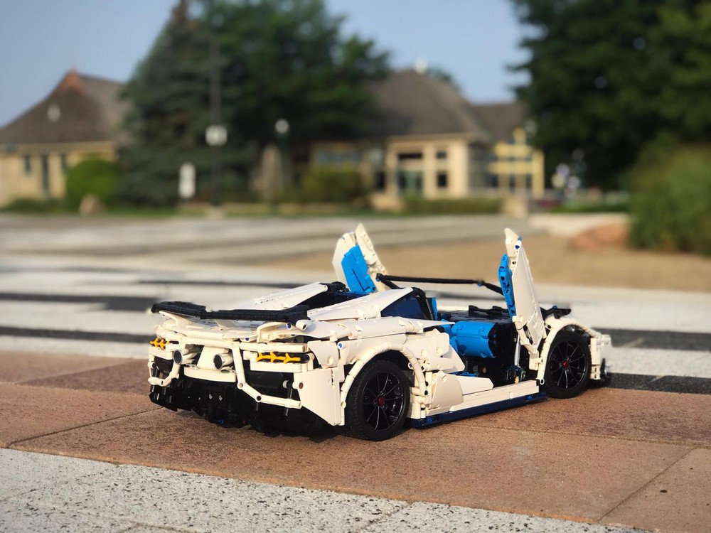 3562 Parti Building Block Mode - Moc Supercar Building Blocks 1/8 Scale recensione e prezzo