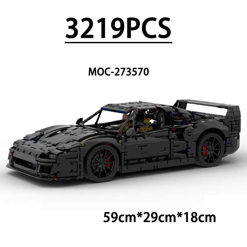 MOC-273570 Blocchi da Costruzi - Moc Supercar Building Blocks 1/8 Scale recensione e prezzo