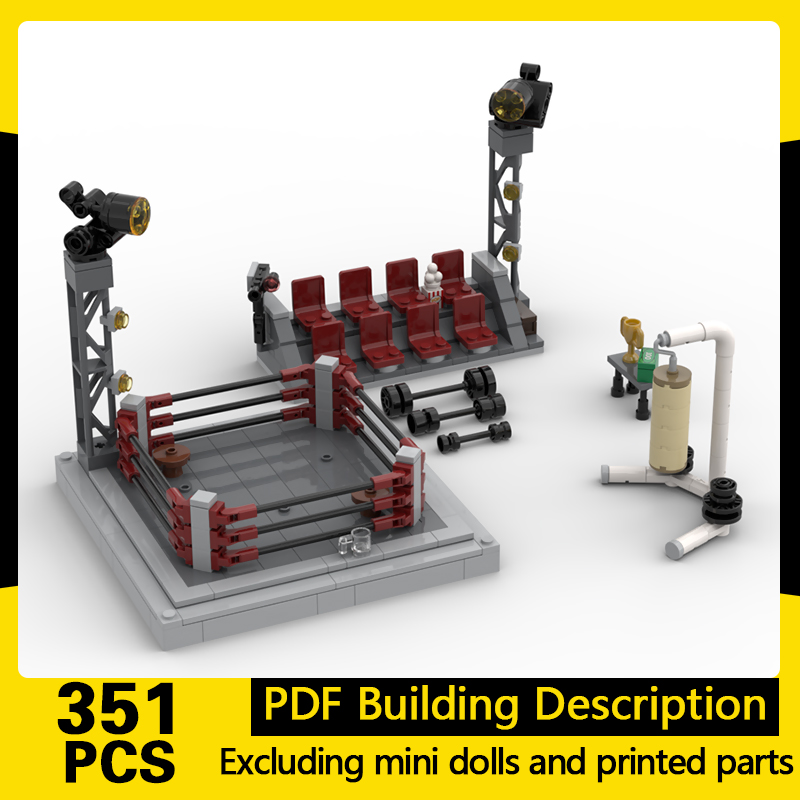 Modello di Città in Miniatura, - Moc Modular Building Street View Bricks recensione e prezzo