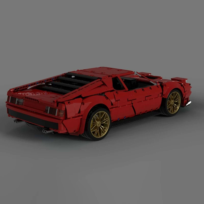 MOC-166809 Auto Sportiva Super - Moc Supercar Building Blocks 1/8 Scale recensione e prezzo
