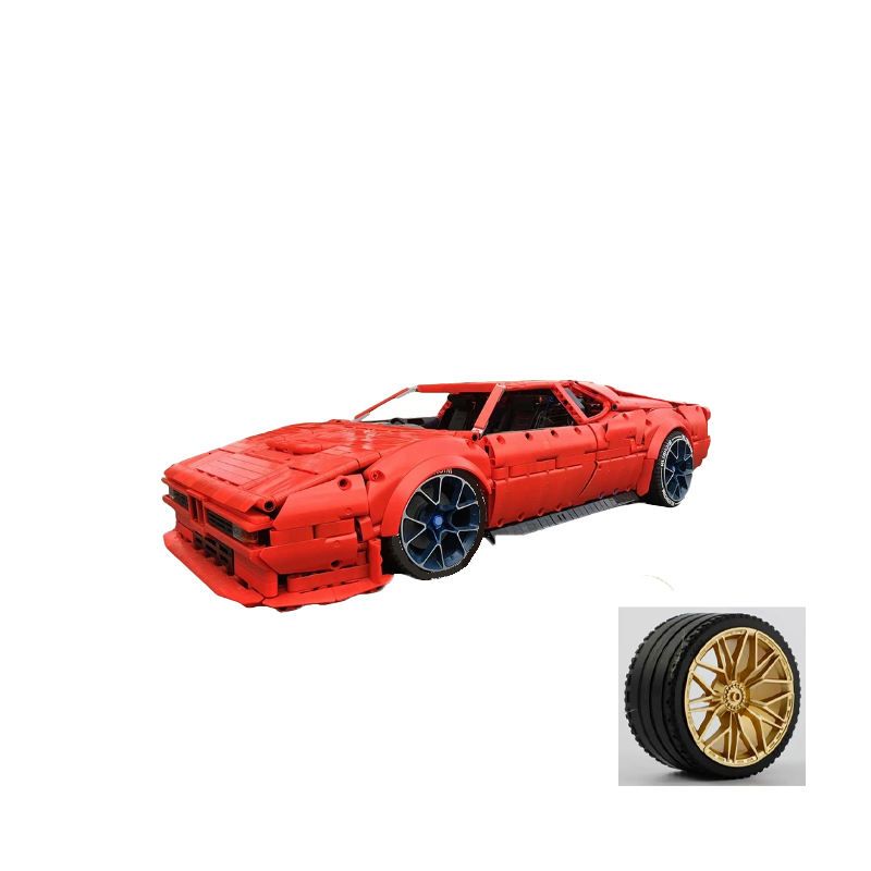 MOC-166809 Auto Sportiva Super - Moc Supercar Building Blocks 1/8 Scale recensione e prezzo