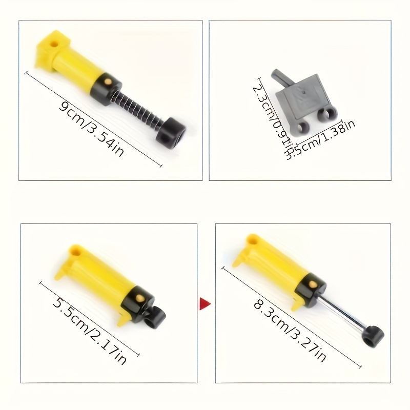 Kit pneumatico Technic da 19 p - Pneumatic Cylinder Pump Technic Parts recensione e prezzo