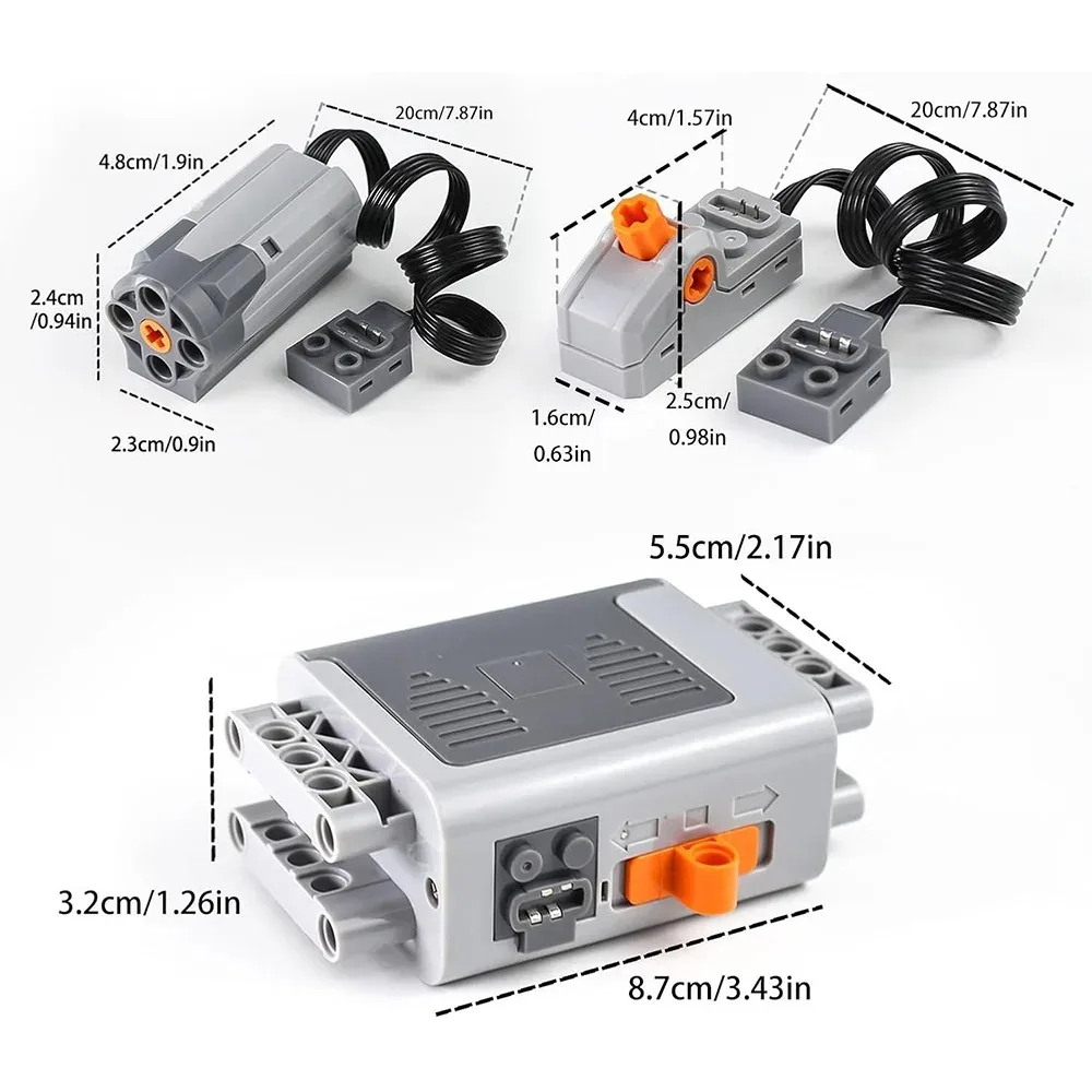 MOC M/L Motore Building Blocks - Power Functions Motor Battery Box Remote recensione e prezzo