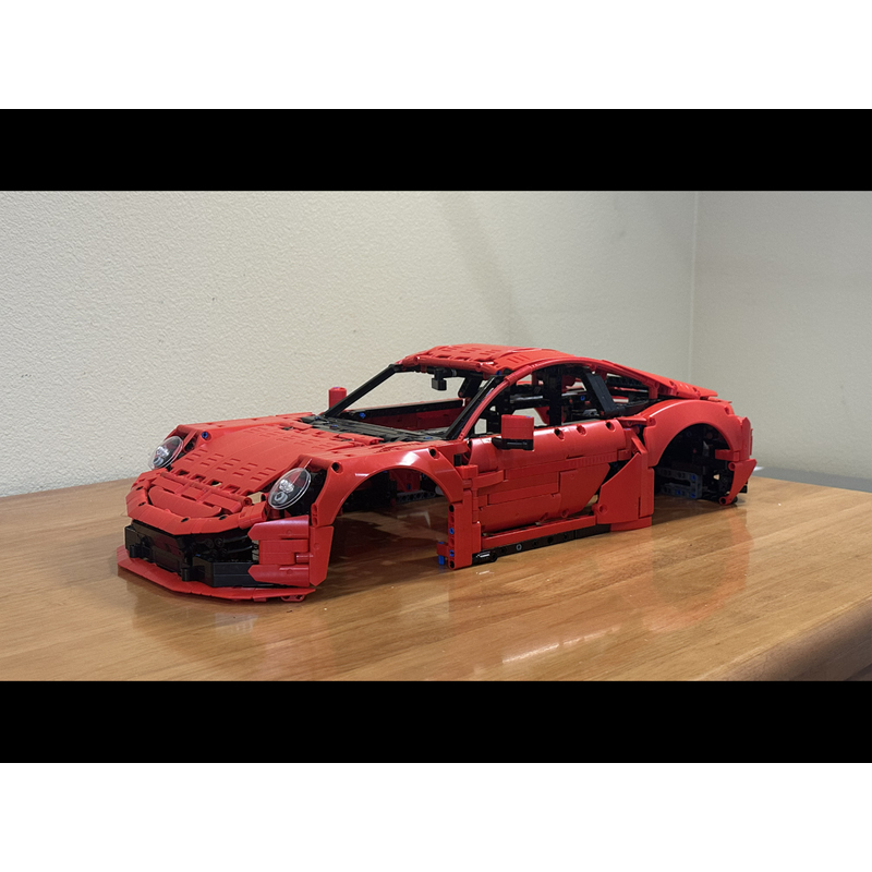 Auto Sportiva Super in Scala 1 - Moc Supercar Building Blocks 1/8 Scale recensione e prezzo